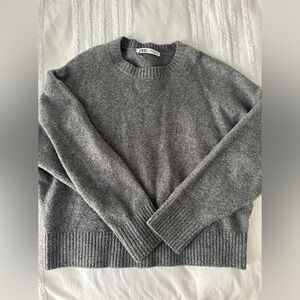 Zara grey sweater